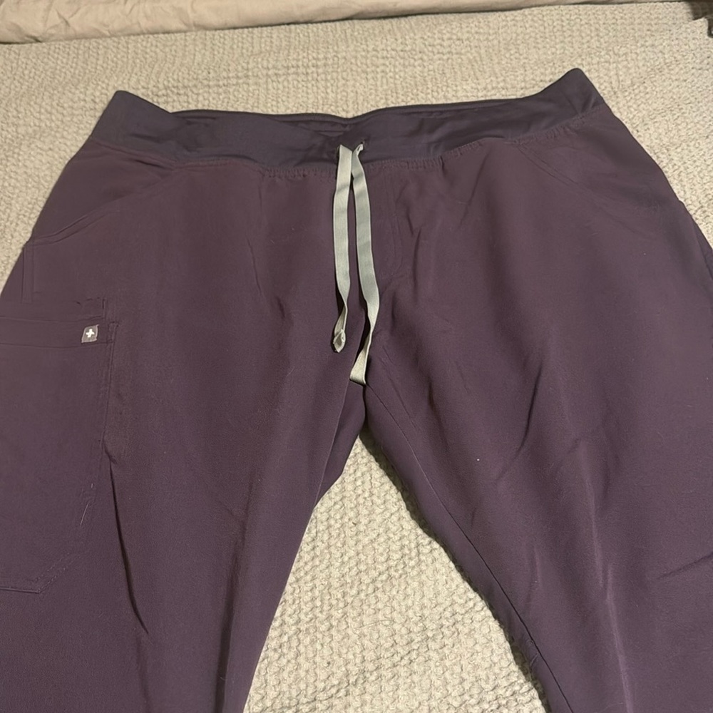 Figs Purple Scrub Pants